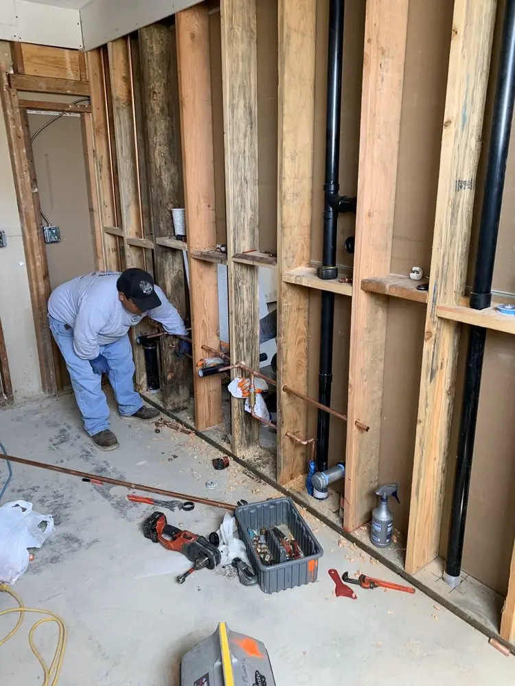 Commercial rough-in plumbing for Water Heater Replacement in Ivybrook Ridge